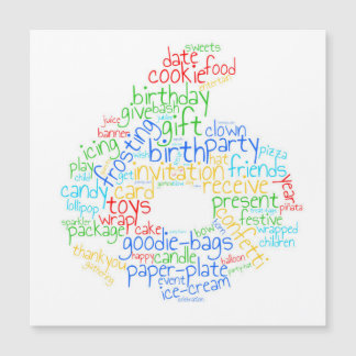 Cartão Magnético de Aniversário 6