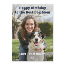 Cartão Magnético de Aniversário Personalizado para