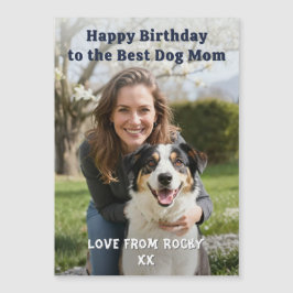 Cartão Magnético de Aniversário Personalizado para