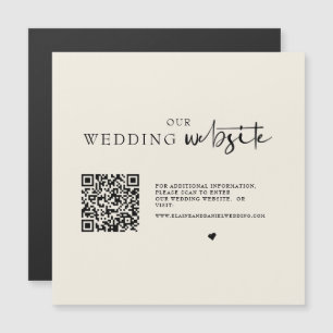 Cartão Magnético de Enclosure de Foto de Código QR