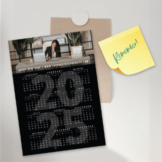 Cartão Magnético de Foto Feriado de Calendário Mod