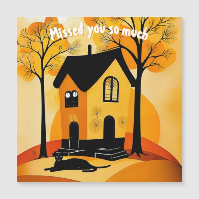 Cartão Magnético de Homesick (Frente)