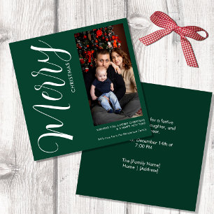Cartão Magnético de Natal com Foto Personalizada
