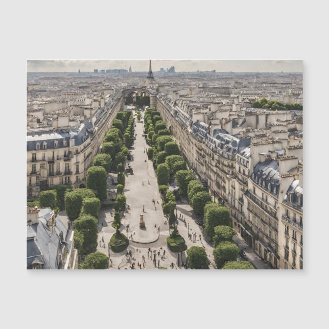 Cartão Magnético de Paris (Frente)