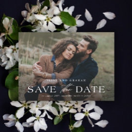 Cartão Magnético de Save the Date de Casamento com