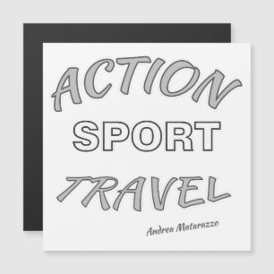 Cartão magnético de Viagem do esporte de ação