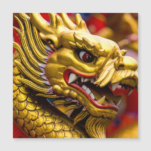 cartão magnético do Dragão Chinês (Frente)