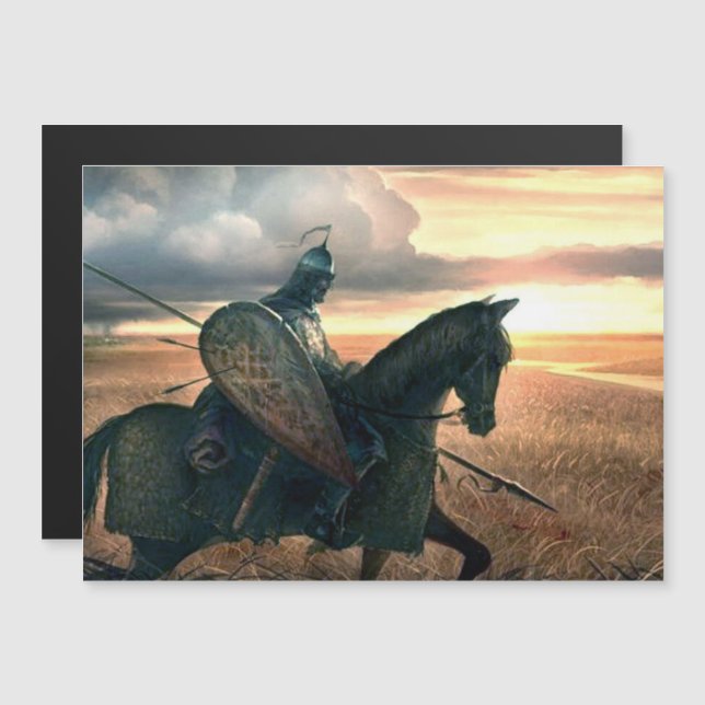Cartão Magnético do Guerreiro (Frente/Verso)