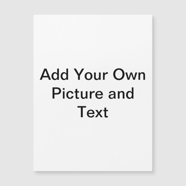 Cartão magnético fino, tamanho padrão do cartão (Frente)