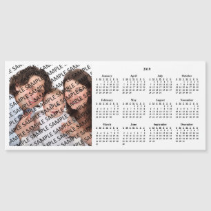 Cartão Magnético Personalizado de Calendário Perso