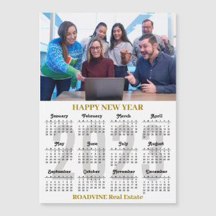 Cartão Magnético Preto Dourado para Negócio do Cal