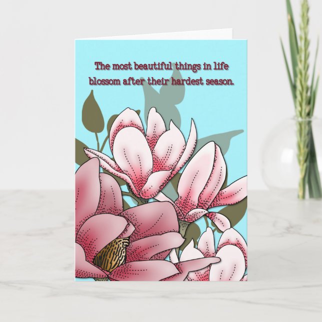 Cartão Magnólia As Coisas Vão Melhorar (Frente)