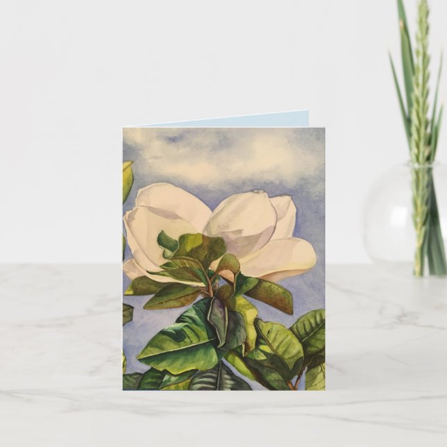 Cartão Magnolia Sky (Frente)