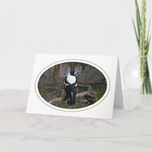 Cartão Magpie Birthday Card
