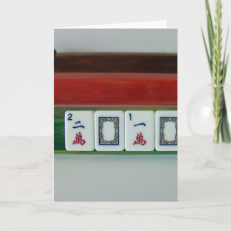 Cartão Mah-Jongg 2010