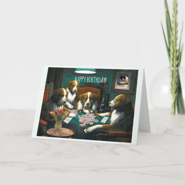 Cartão Mah Jongg Birthday Cards (Frente)