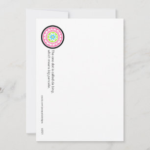 Cartão Mah Jongg Birthday Dots