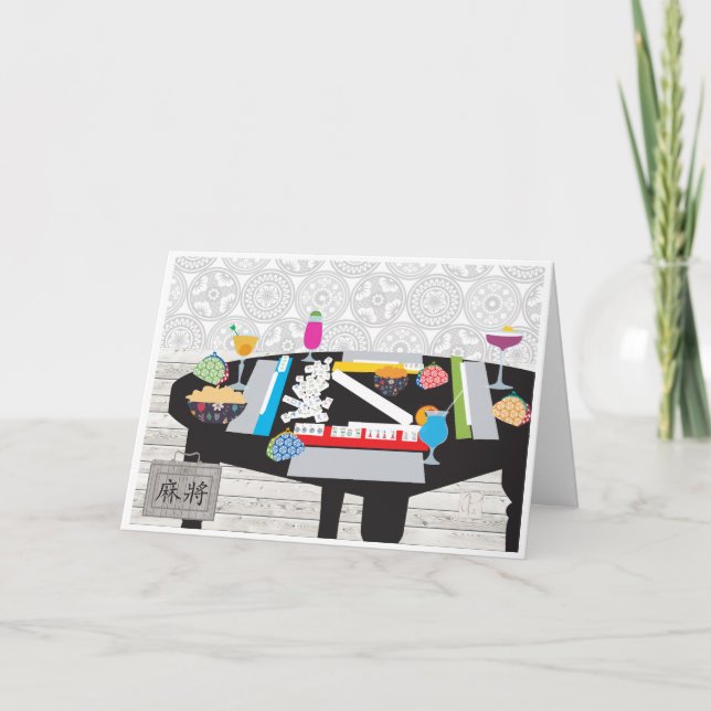 Cartão Mah Jongg Win (Frente)