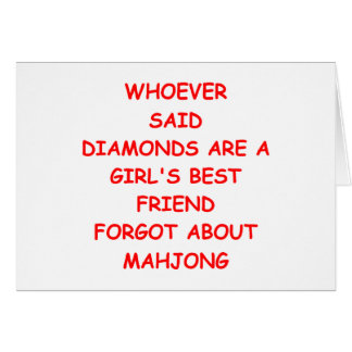 Cartão mahjong
