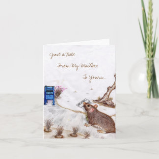 Cartão Mailbox Molly Note Card 1.