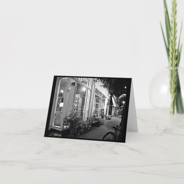 Cartão main street photo illustration (Frente)