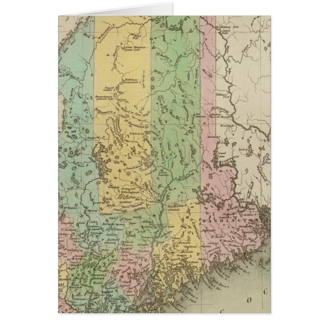 Cartão Maine 13 (Frente)