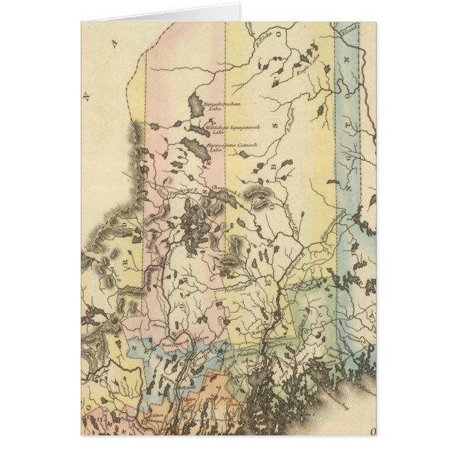 Cartão Maine 9 (Frente)