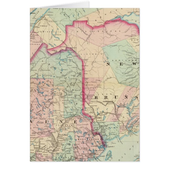 Cartão Maine, NB (Frente)