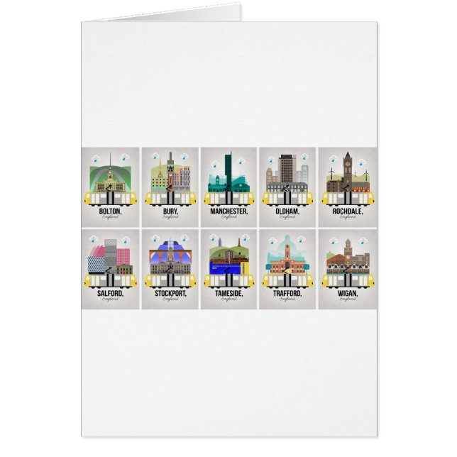 Cartão Maior Manchester (Frente)