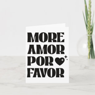 Cartão Mais Amor Por Favor Amor Retro Estética de São Val