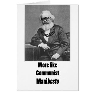 Cartão Mais Como ManiBESTO!