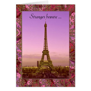 Cartão Mais estranho: personalizável