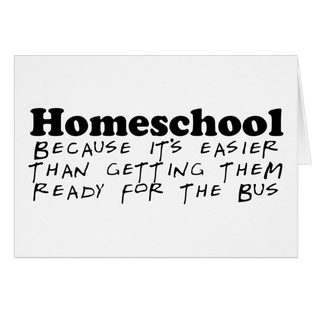 Cartão Mais fácil do que o ônibus (Frente Horizontal)