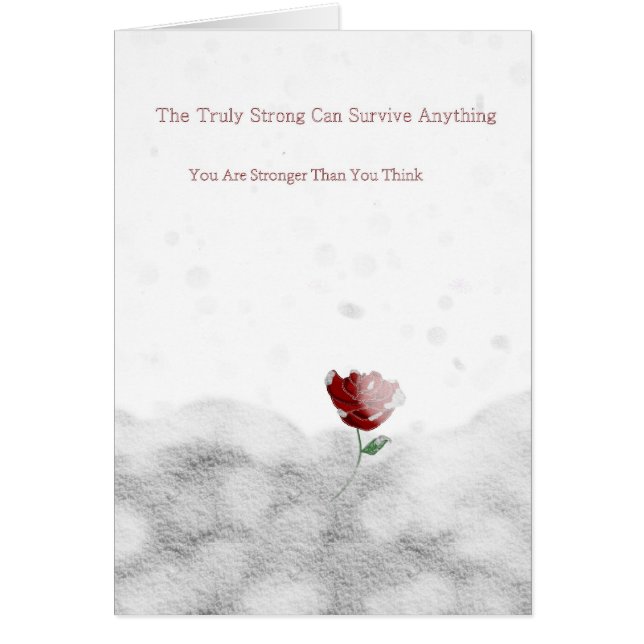 Cartão Mais Forte Do Que Você Acha (Frente)