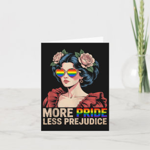 Cartão Mais Orgulho Menos Orgulho De Preconceito Mês Lgbt