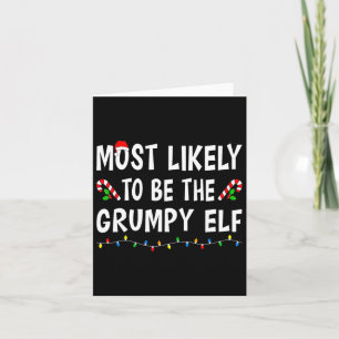 Cartão Mais Provável É A Família Engraçada Do Elf Xmas