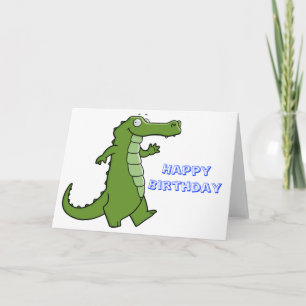Cartão Mais tarde, Gator Birthday
