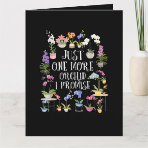 Cartão Mais Uma Orquídea Eu Prometo