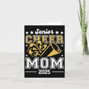 Cartão Mais velho Cheer Mãe 2025 Suporte para Graduação C