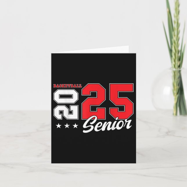 Cartão Mais velho de basquete, 2025 Gra (Frente)