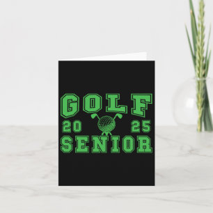 Cartão Mais velho Golf Noite de Golfe Mais velho 2025 Gra