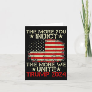 Cartão Mais Você Indica Quanto Mais Nós Unimos Maga Trump