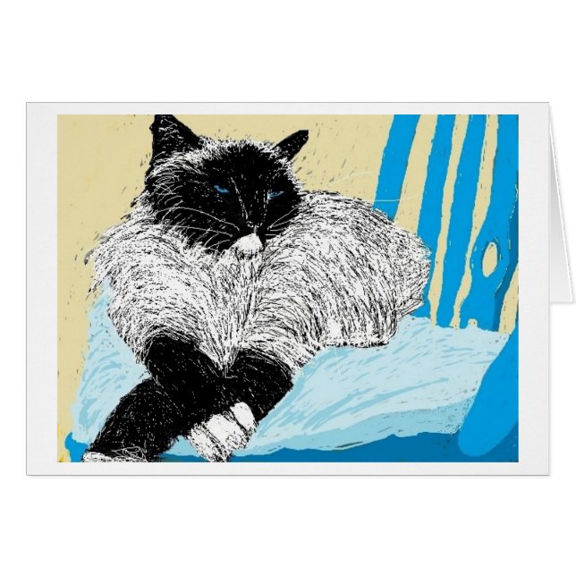 Cartão Maisie (Frente Horizontal)