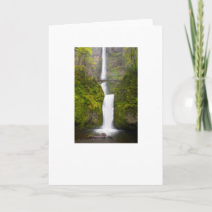 Cartão Majestic Falls Greeting Card