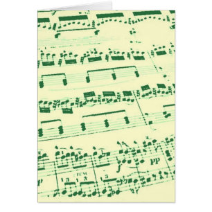 Cartão Major de Música/Estudante/Professor