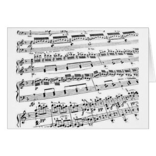 Cartão Major de Música/Estudante/Professor