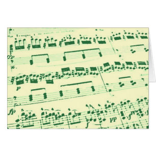 Cartão Major de Música/Estudante/Professor