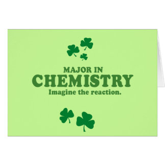 CARTÃO MAJOR NA QUÍMICA - IMAGINE A REAÇÃO