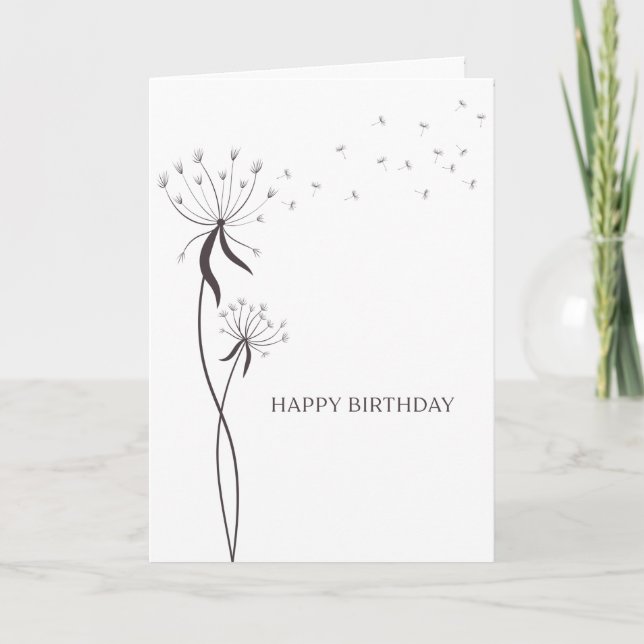 Cartão Make a Wish Birthday Greeting Card (Frente)