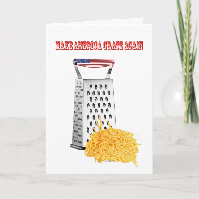 Cartão Make America Grate Again Birthday card (Frente)